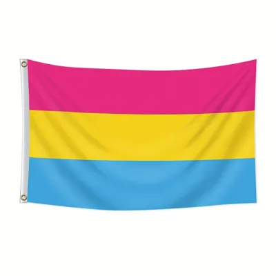 Panseksualna zastava ponosa 90x150 cm panseksualnost